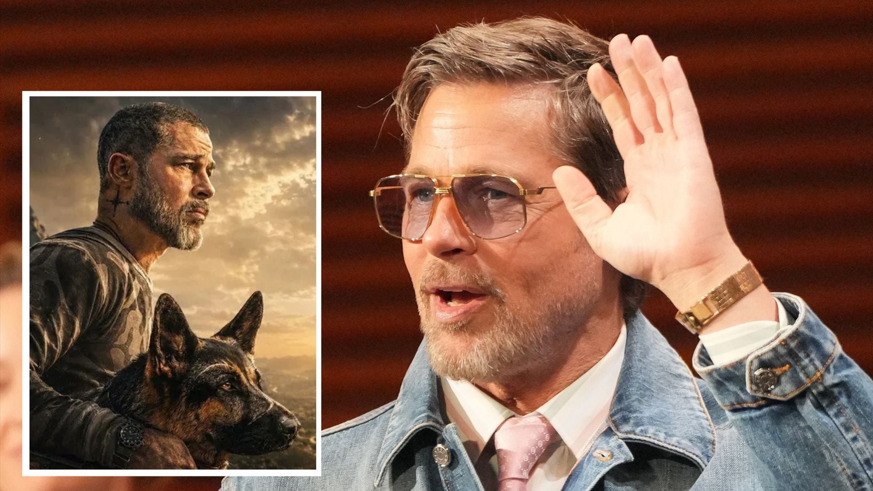 Brad Pitt en el festival de San Sebastián. (E.P.)