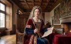 Isabel la Católica. Imagen generada con IA.