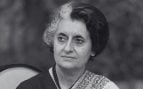 Indira Gandhi. Imagen generada con IA.