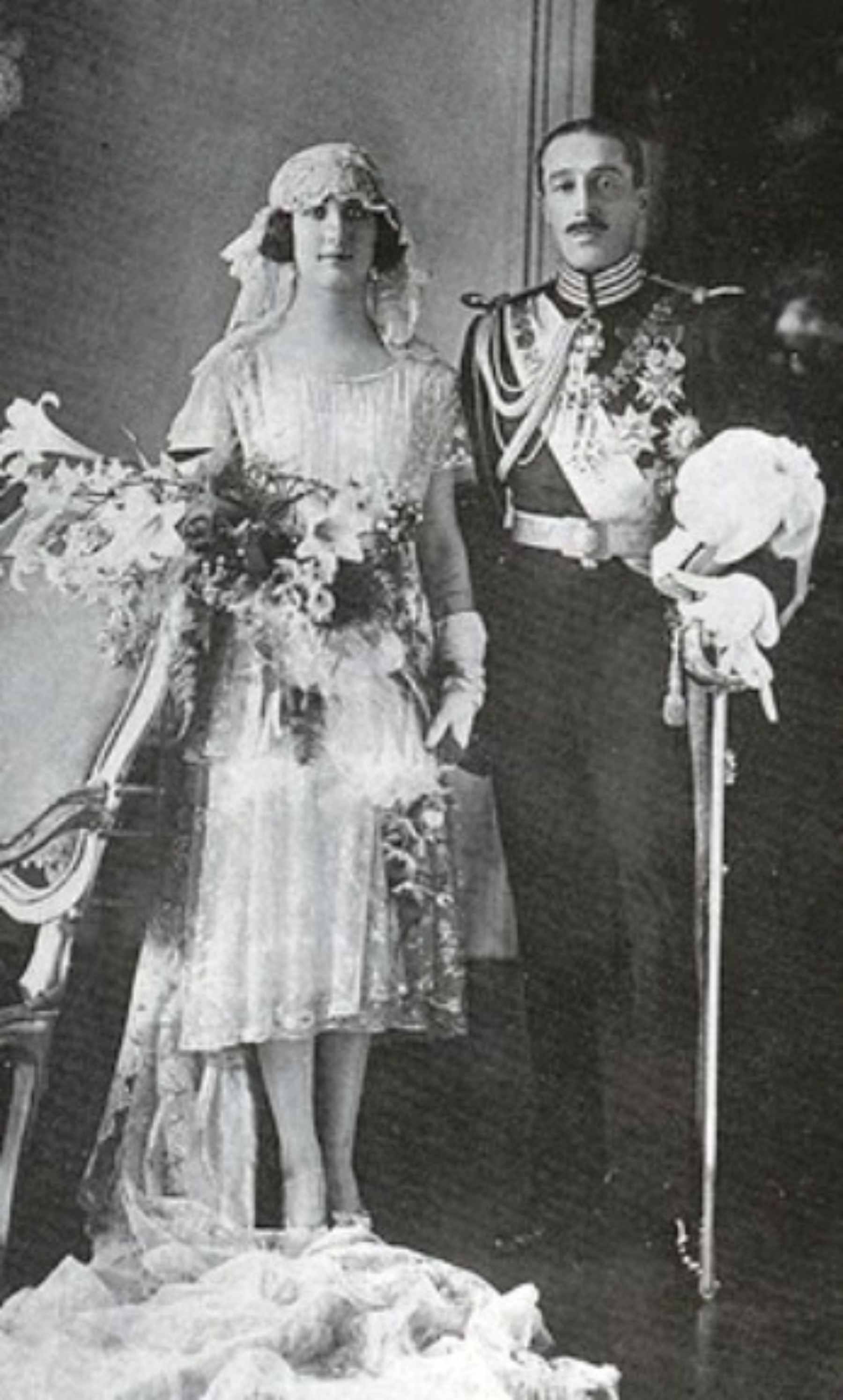 La boda del XVII duque de Alba con la X marquesa de San Vicente del Barco. (Foto: Cortes&iacute;a)