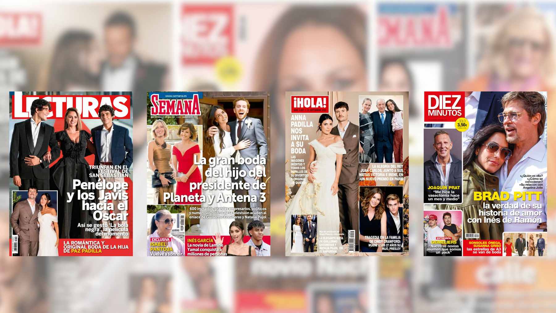 Portadas de revistas. (Foto: RRSS)