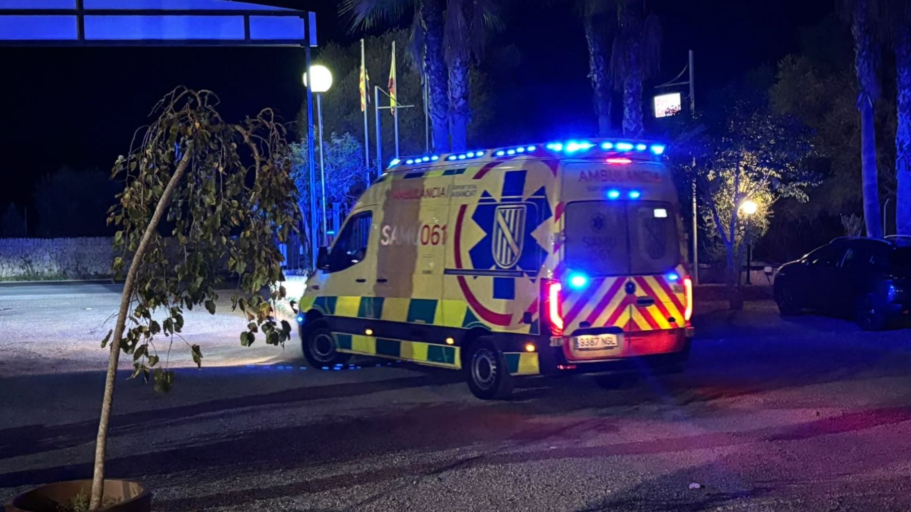 Detenido un alemán de 47 años por golpear y arrojar a un hombre maniatado desde un coche en marcha en Palma