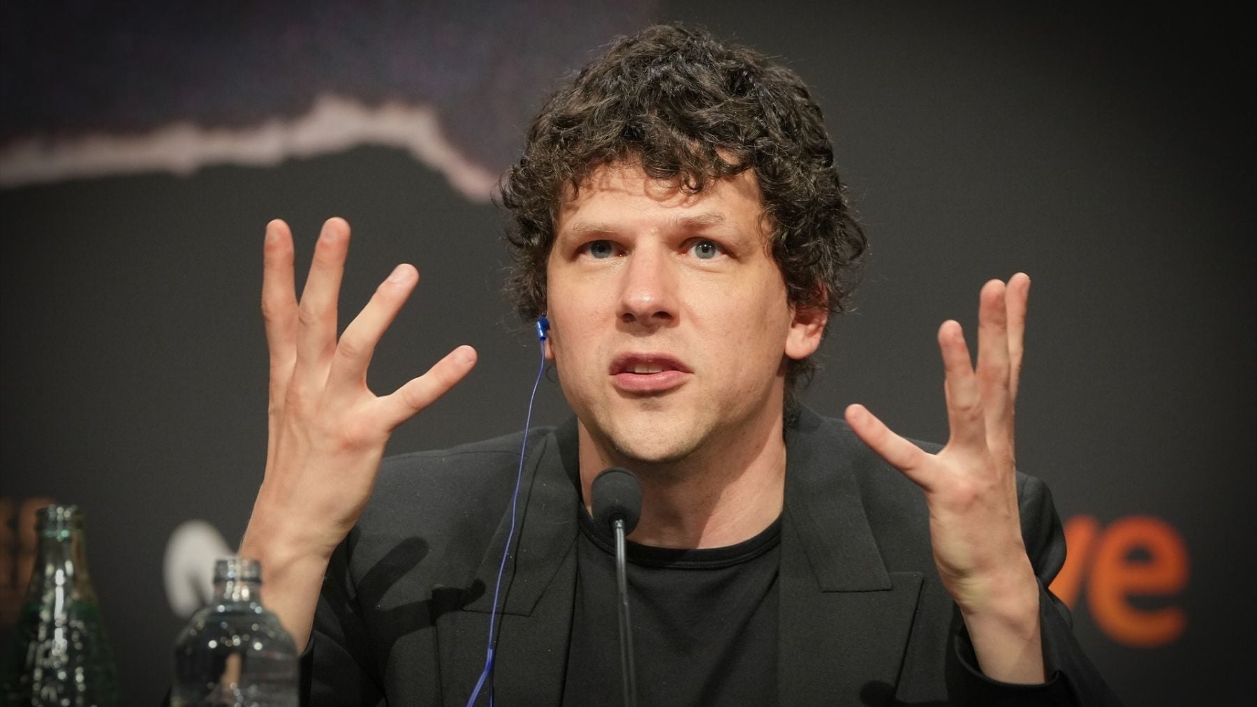 Jesse Eisenberg en el Festival de San Sebastián. (E.P.)
