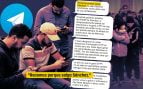 El mensaje que circula en los grupos de Telegram de los beneficiados por la Ley de Nietos: «Recemos porque salga Sánchez»