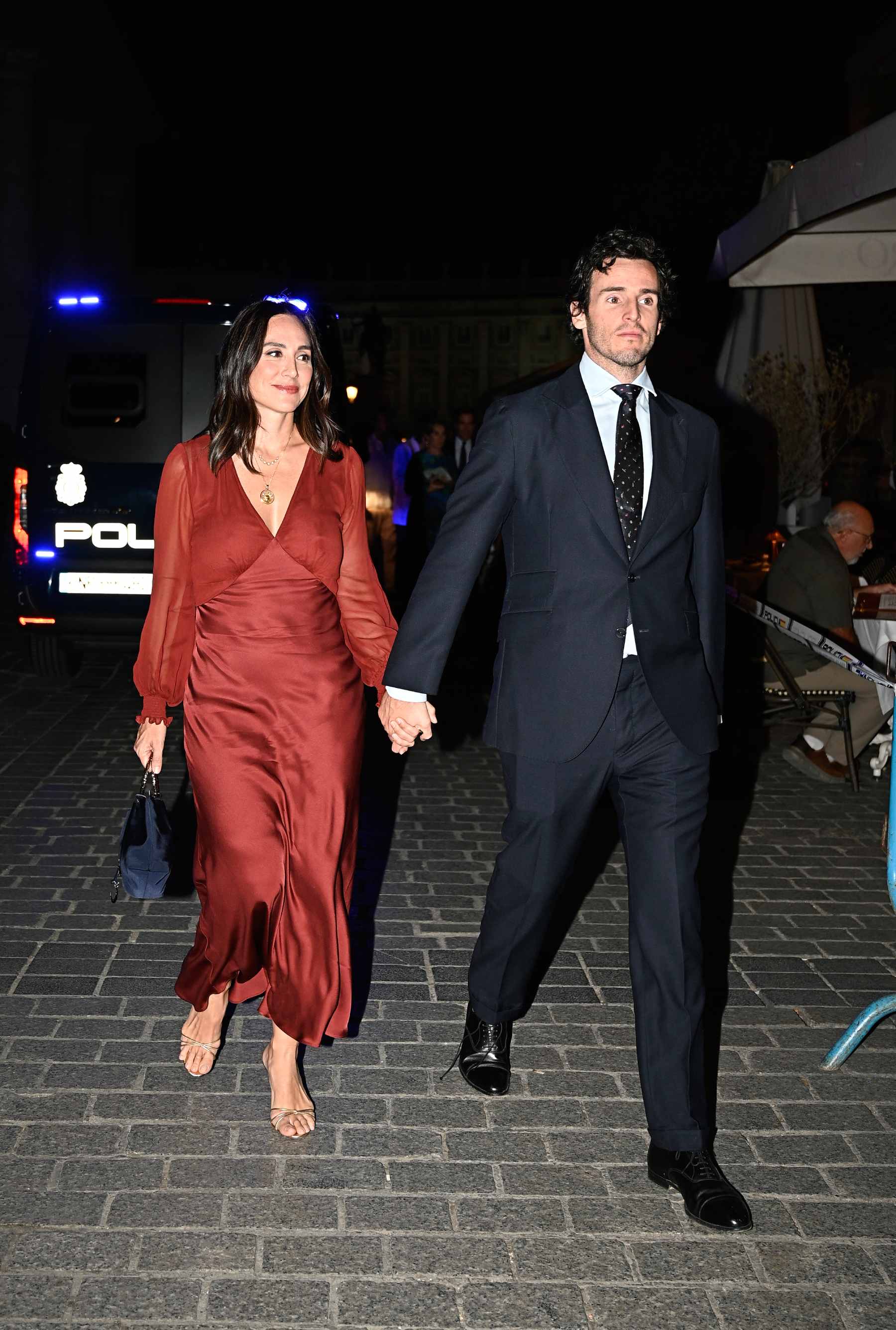 Tamara Falcó e Íñigo Onieva en el Teatro Real. (Foto: Europa Press)