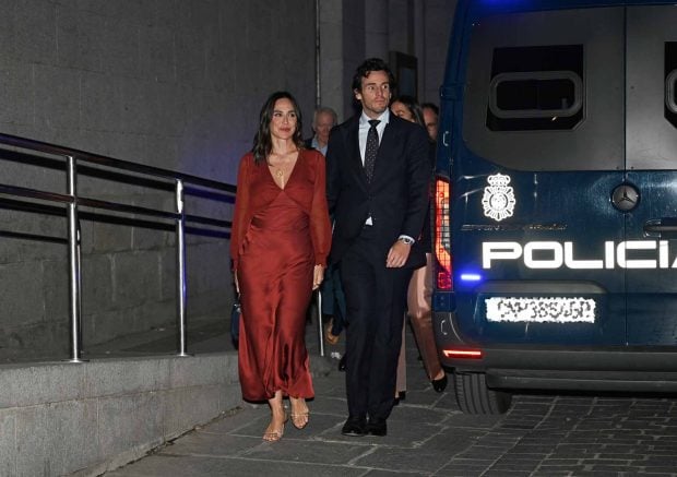 Tamara Falcó e Íñigo Onieva en el Teatro Real. (Foto: Europa Press)