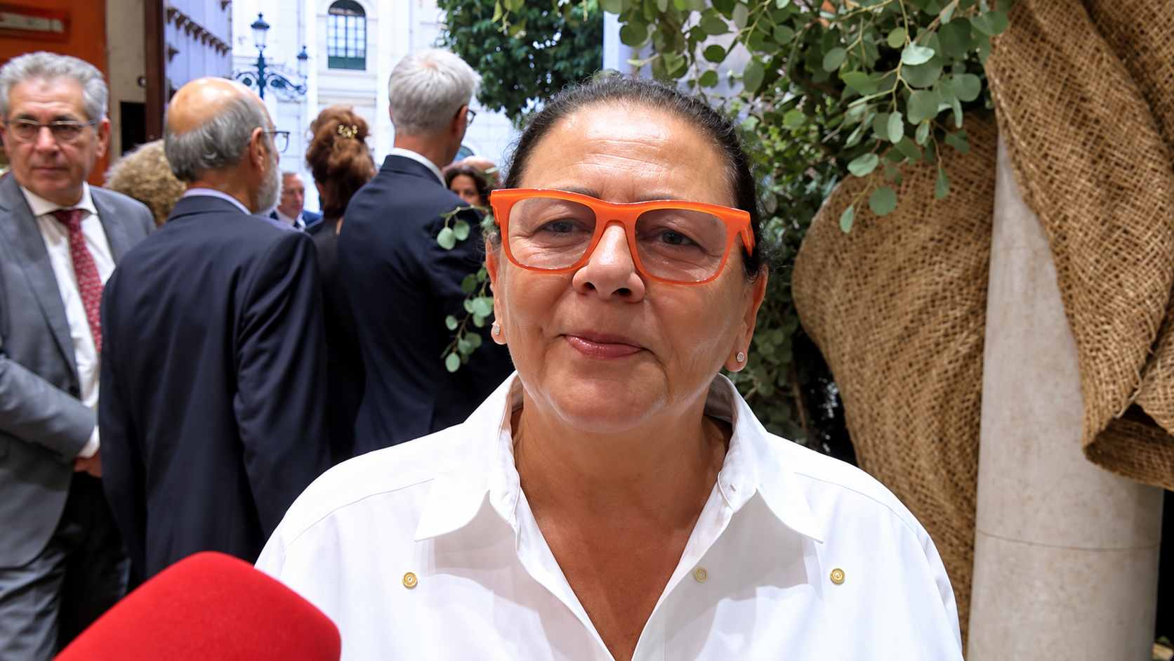 María del Monte en un evento en Madrid. (Foto: Europa Press)