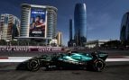 Todo sigue igual: Sainz no mejora nada con el Williams y el Aston Martin machaca físicamente a Alonso en Bakú