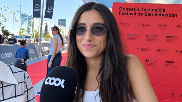 Carolina Yuste en el Festival de Cine de San Sebastián. (Foto: COOL)