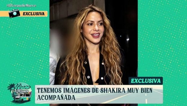 Imagen de Shakira en El verano se mueve. (Mediaset)