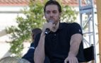 Pau Gasol habla en el escenario Hoy del L.A. Times Festival of Books, en la Universidad del Sur de California, donde presentó y firmó su libro 