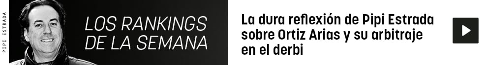 La dura reflexión de Pipi Estrada sobre Ortiz Arias y su arbitraje en el derbi