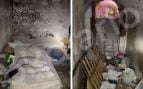 Ceuta, inmigrantes ilegales, túneles, galerías subterráneas, campamento, bomberos,