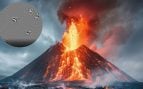 Serie temporal de microscopía DIC de una ameba a 64 °C, con células bacterianas dispersas en el campo. Fuente: Rappaport et al., Cell (2026) - Volcán. Fuente: Freepik