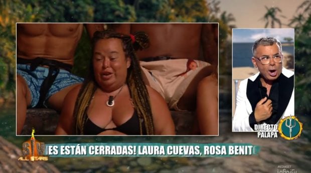 Chiqui y Jorge Javier Vázquez en Supervivientes All Stars 3. (Mediaset)