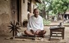 Gandhi. Imagen generada con IA.