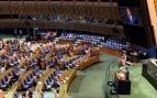 La imagen que desnuda a Sánchez como líder mundial: el 80% de los 1.800 asientos de la ONU, vacíos durante su discurso