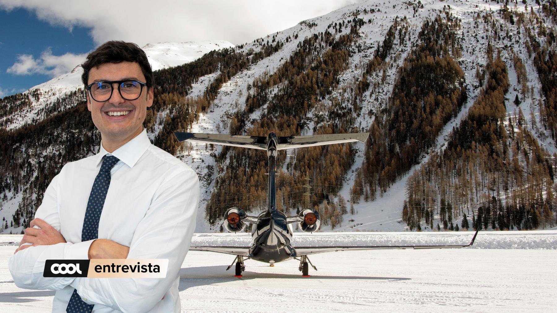 Carlos Matallana, director de LunaJets en España. (Foto: LunaJets)