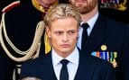 Marius Borg en el funeral del rey Harald. (Foto: Europa Press)