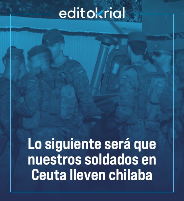 Lo siguiente será que nuestros soldados en Ceuta lleven chilaba
