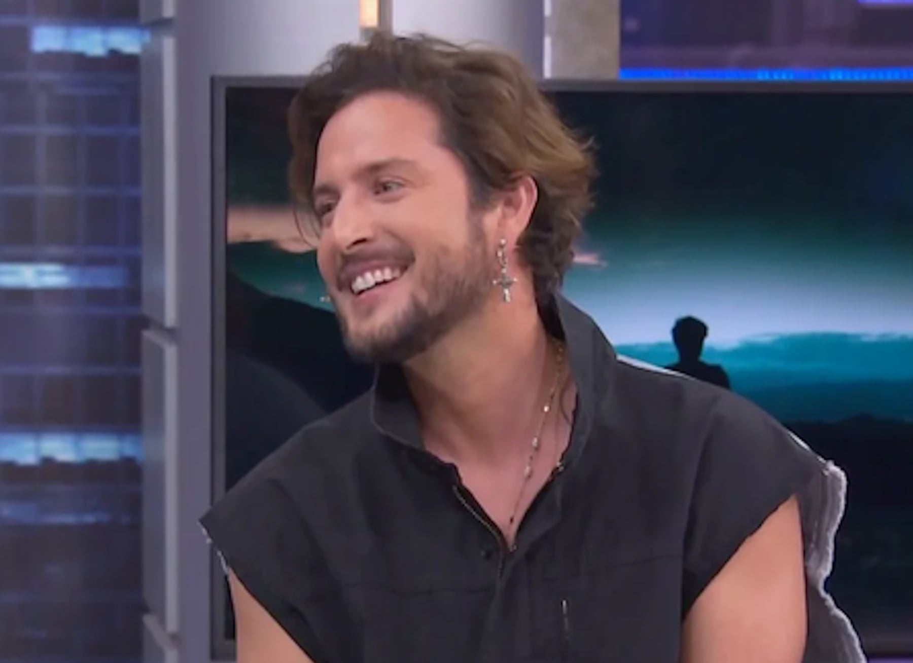 Manuel Carrasco en televisión. (Foto: Antena 3)