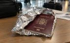 pasaportes papel aluminio