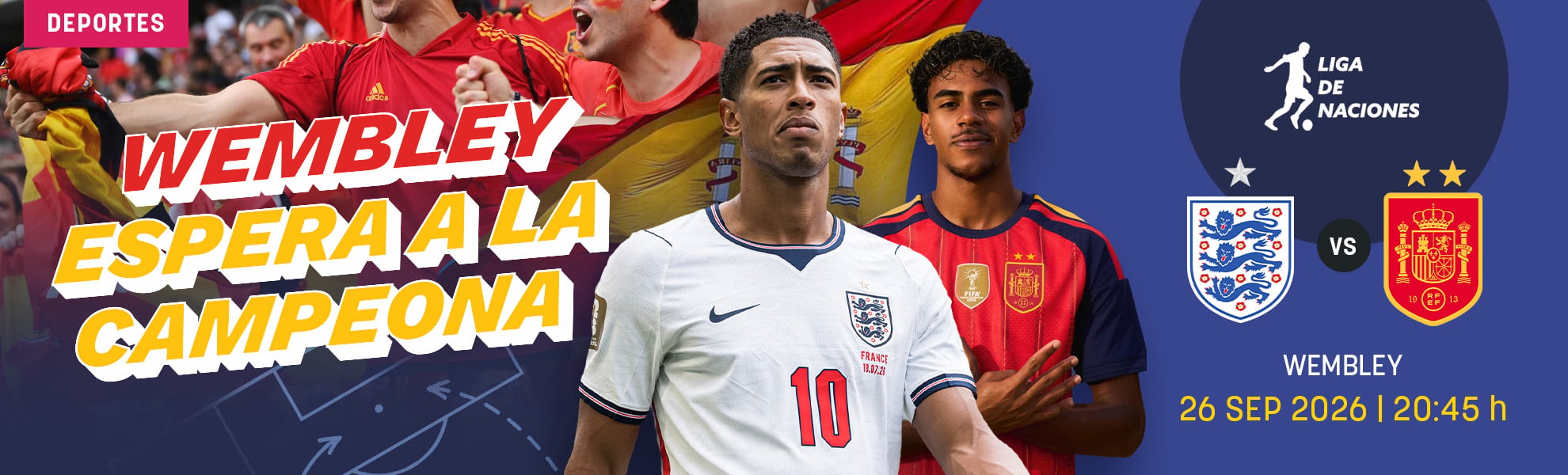Inglaterra - España: Wembley espera a la campeona