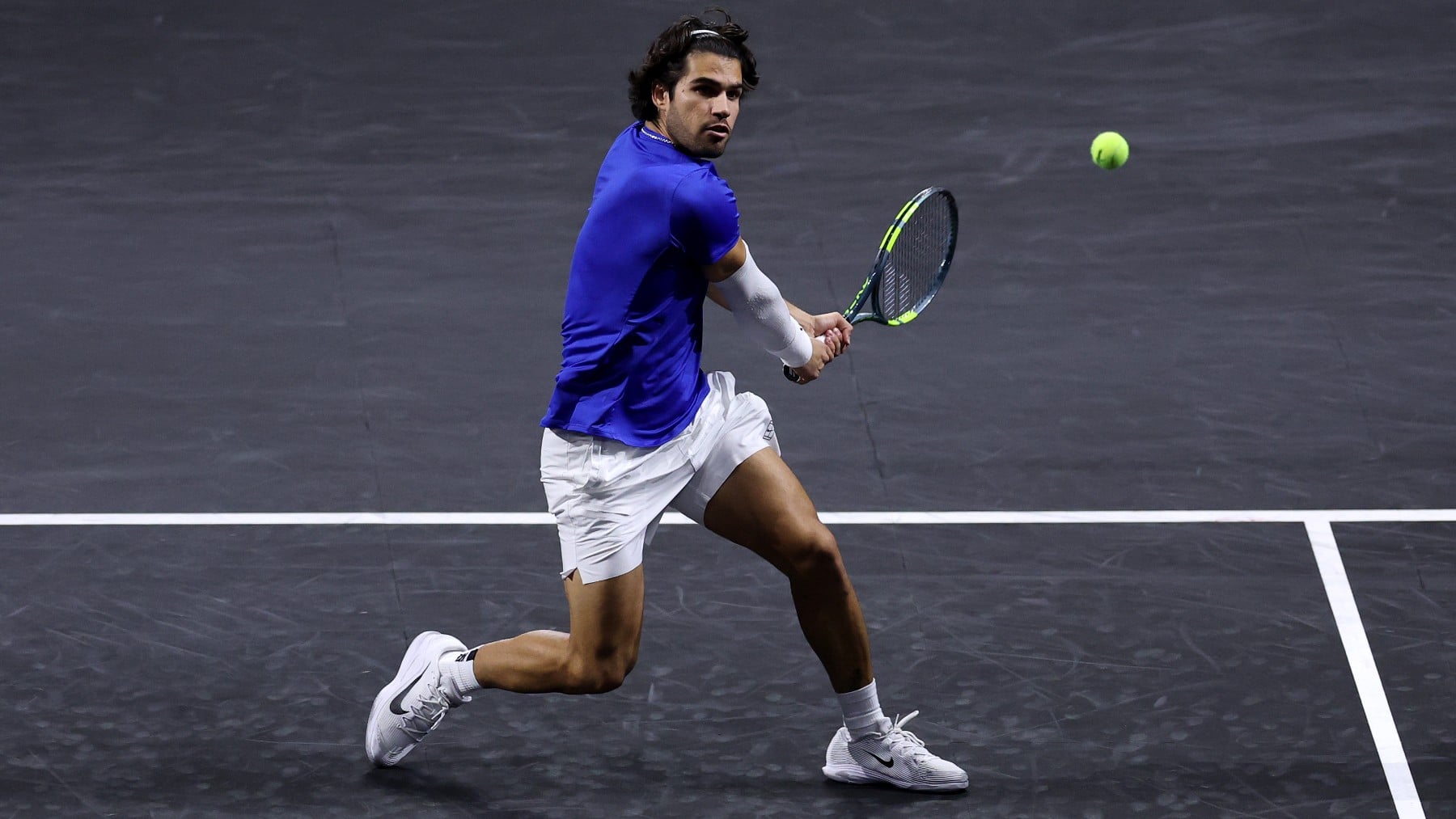 Alcaraz, en directo hoy en la Laver Cup: sigue en vivo su duelo ante Fritz en el día 2, con Zverev y De Miñaur también en pista