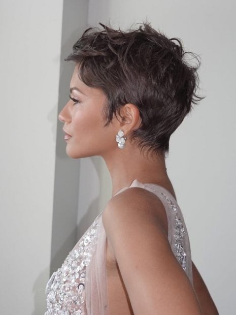 zendaya corte pixie pelo