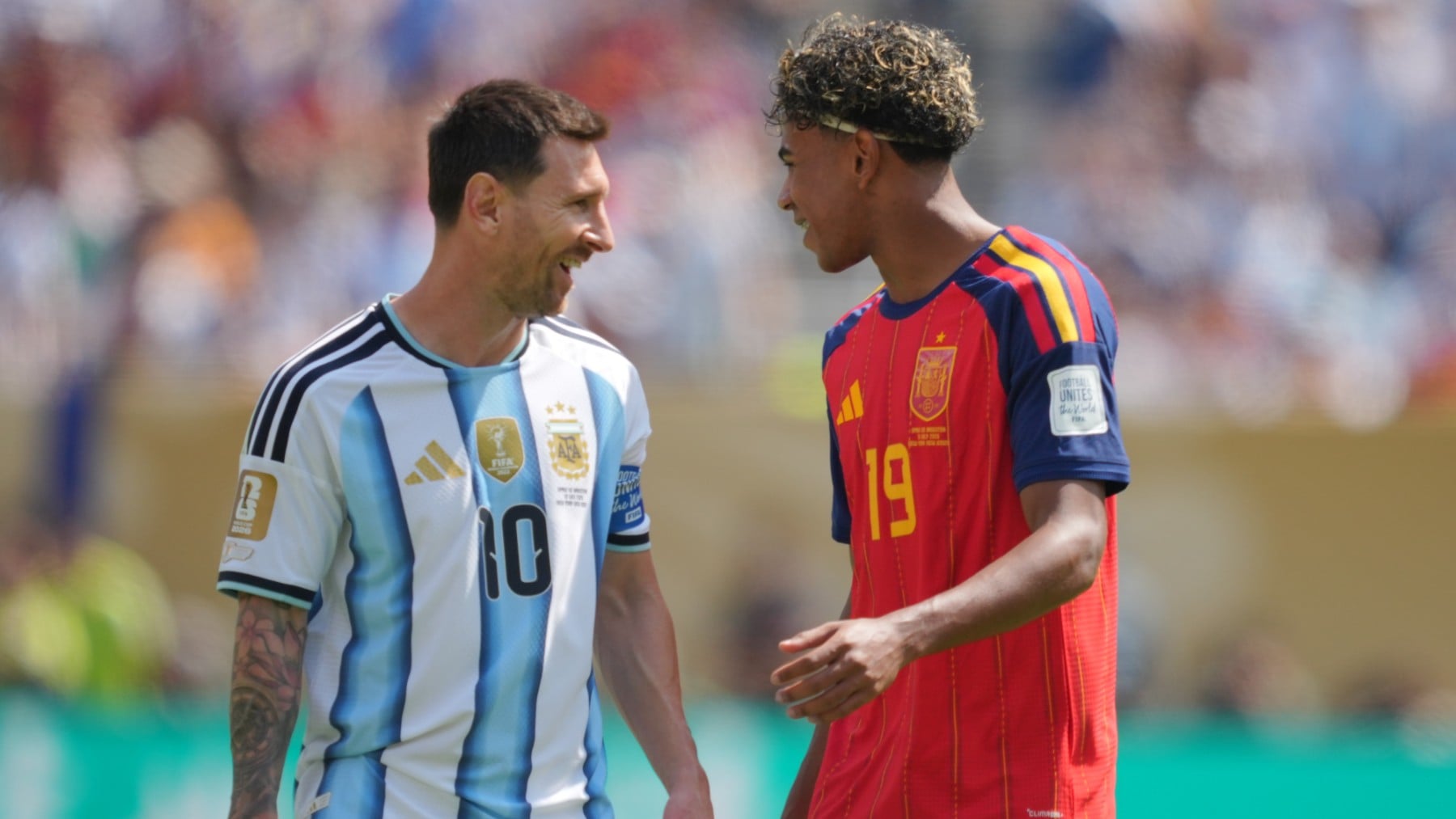 Lamine Yamal desvela su conversación con Messi en la final del Mundial