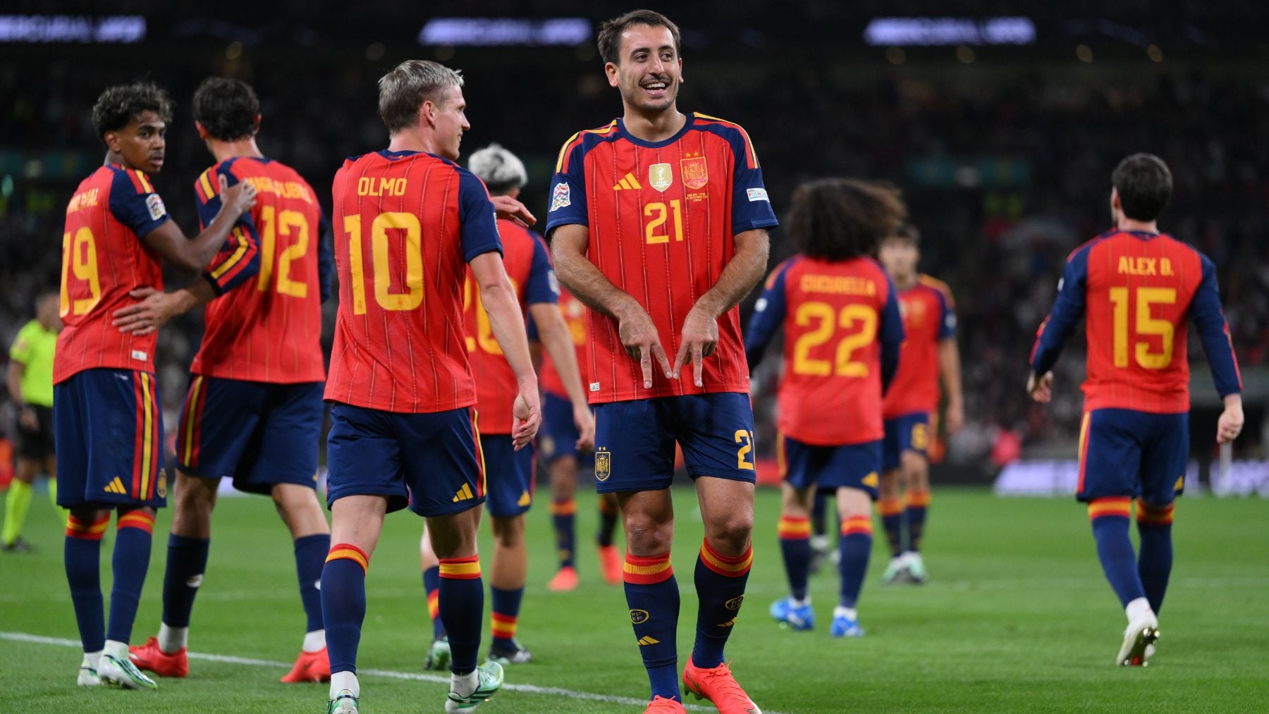 Baena y Oyarzabal firman la remontada para ganar a Inglaterra en Wembley