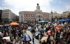 Acampada en Sol (Foto: EFE).