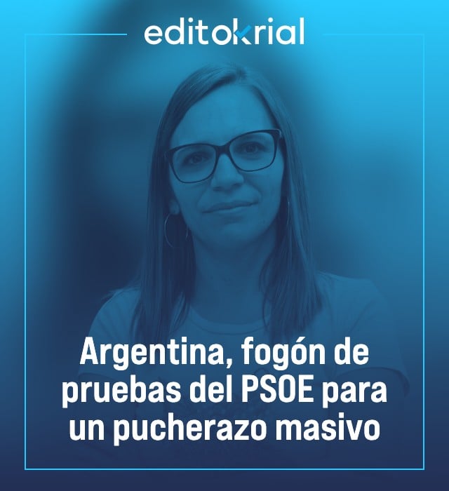 Argentina, fogón de pruebas del PSOE para un pucherazo masivo