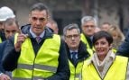 Sánchez se monta un acto propagandístico con pisos públicos en Barcelona en plena acampada contra su política de vivienda