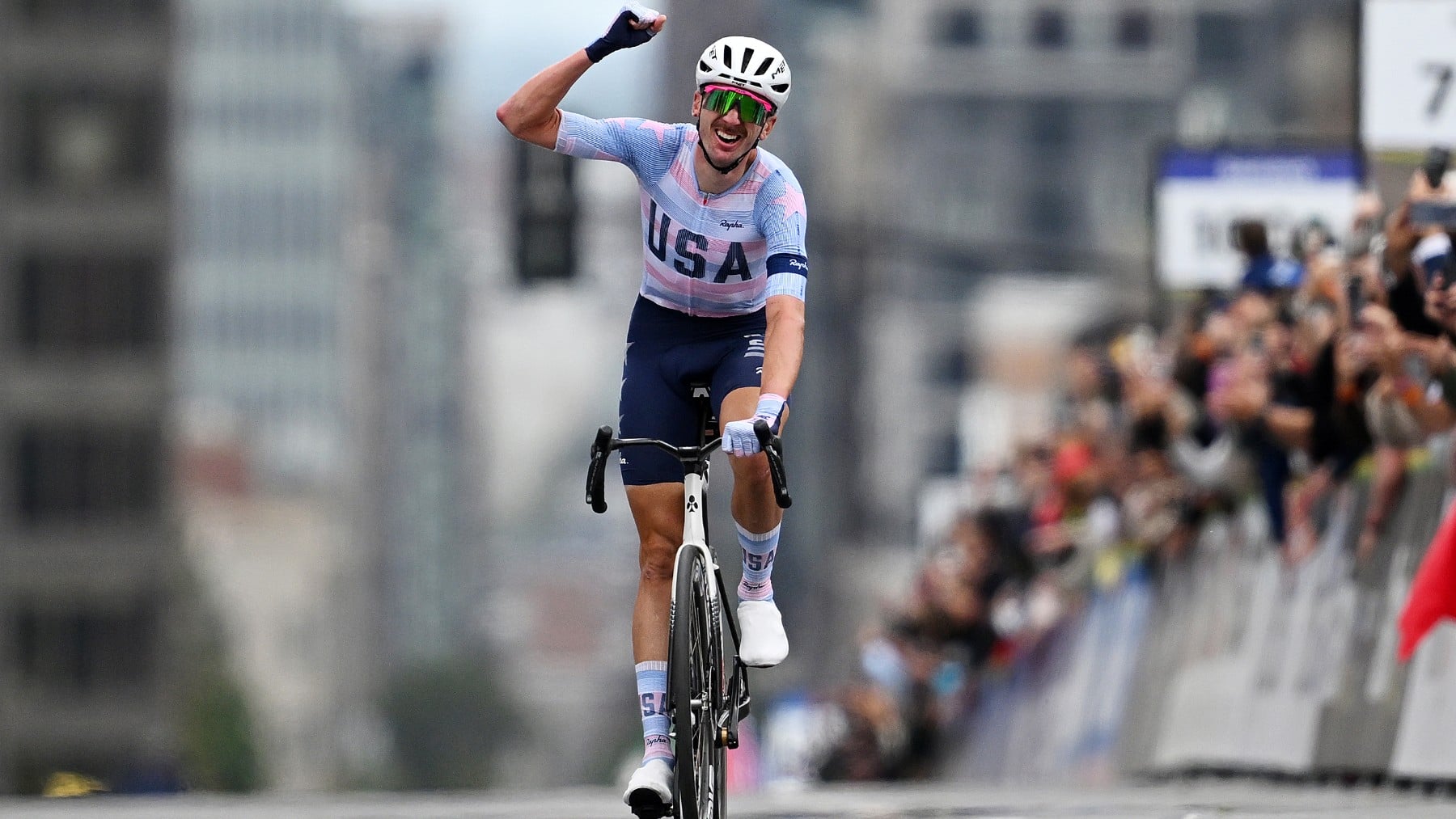 Brandon McNulty hace grande a Estados Unidos y les da un Mundial de ciclismo 33 años después