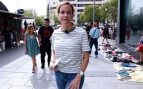 Inmigrantes del top manta increpan a Vox en Plaza de Castilla mientras un vendedor de la ONCE denuncia amenazas de muerte: «Siempre se mete conmigo»