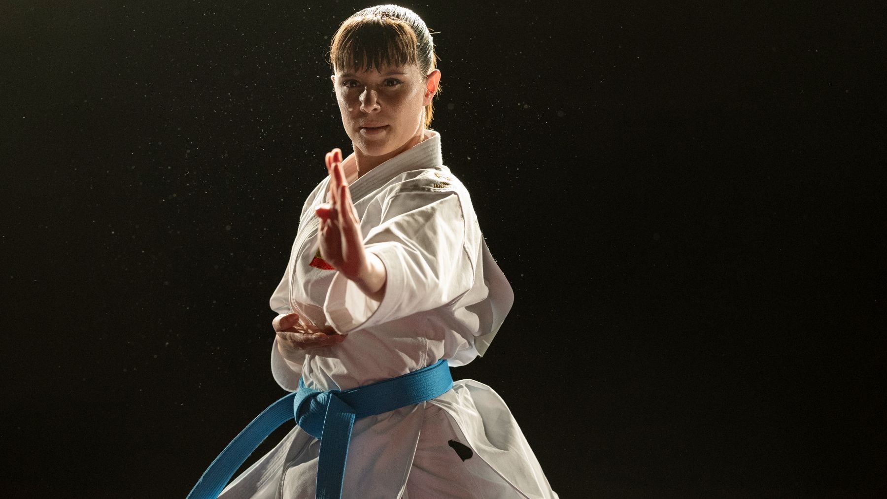 Andrea Ros en ‘Karateka’ (Atresmedia).