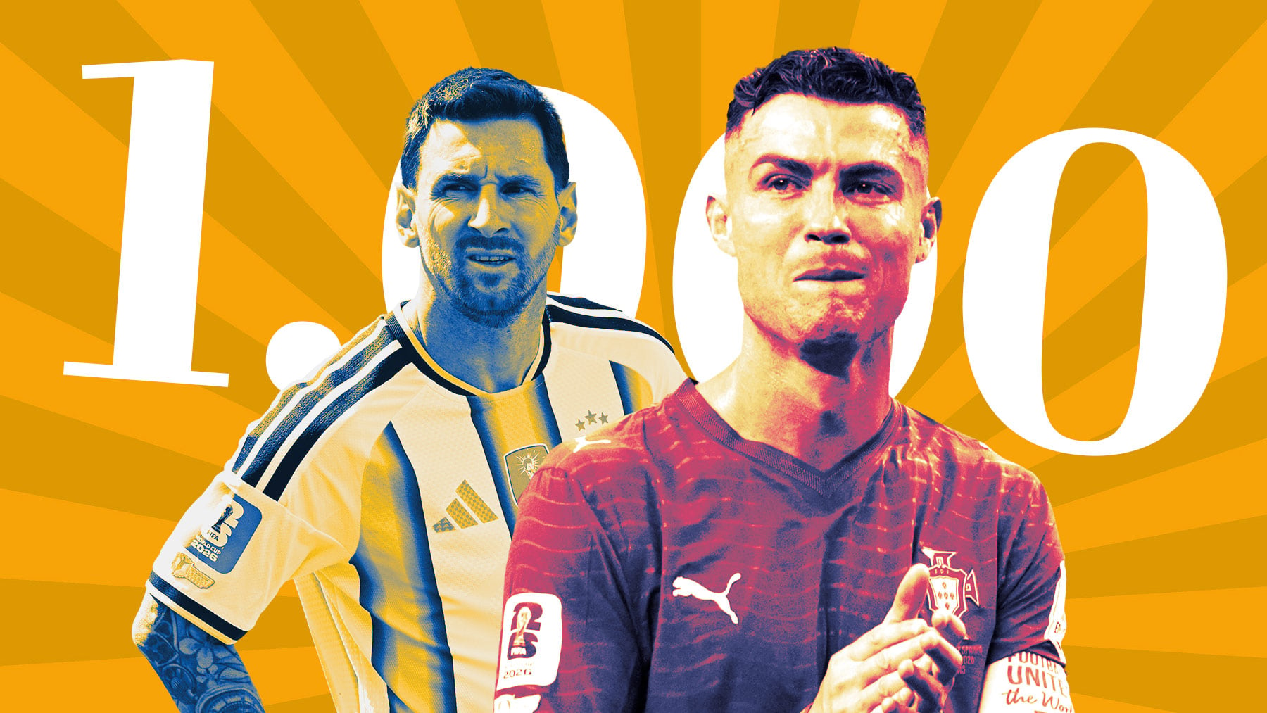 Cristiano se estanca en la carrera de los 1.000 goles con Messi al acecho