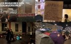 Los manifestantes de Sol se comen la comida que habían recaudado para los inmigrantes de Ceuta y gritan: «¡Los invasores son los inversores!»