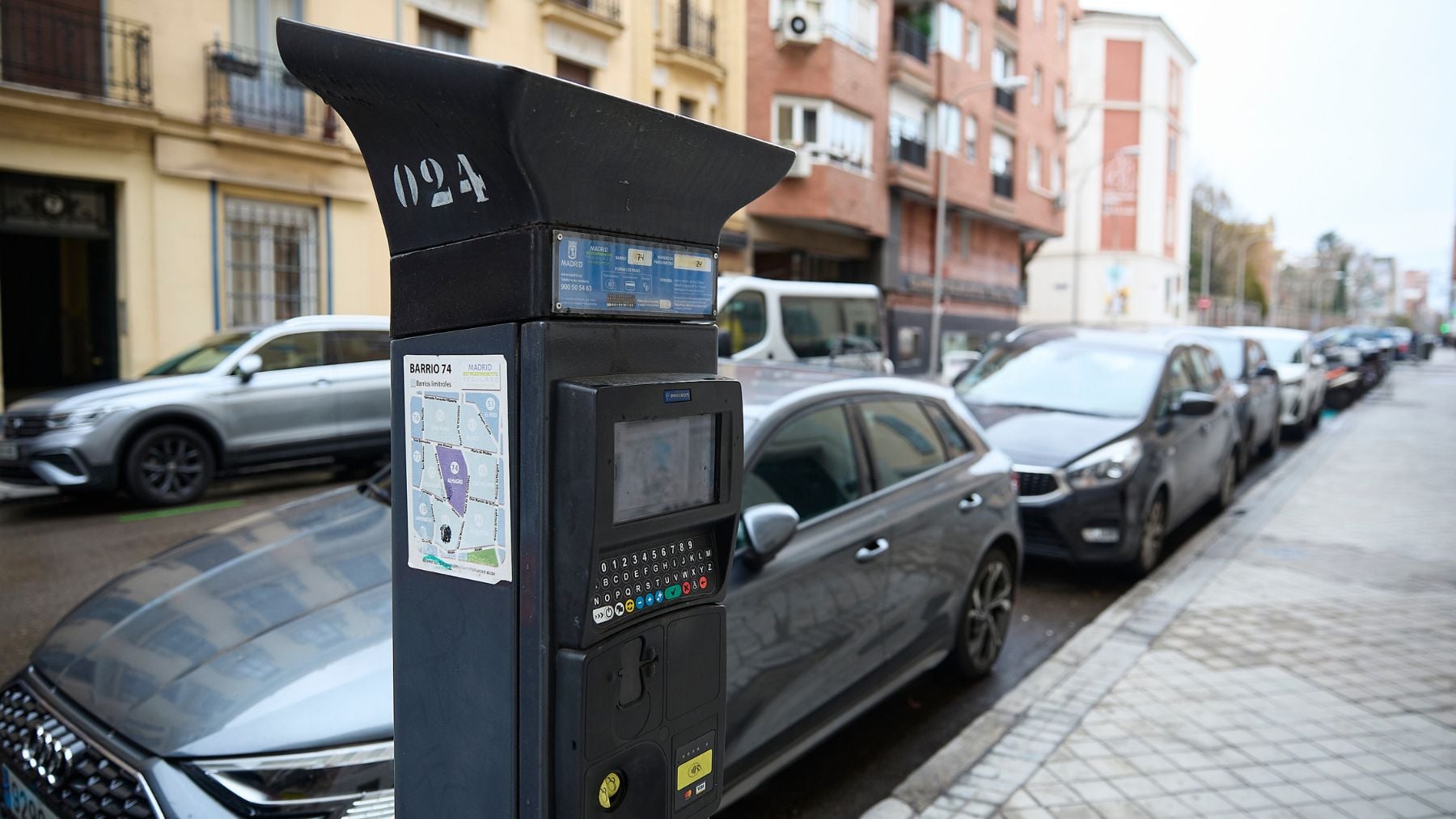 Estacionamiento Madrid. (EuropaPress)
