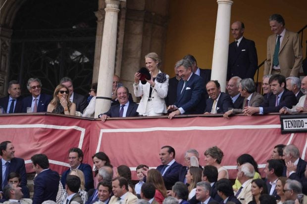 La infanta Elena en la decimocuarta del abono taurino. (Foto: Europa Press)