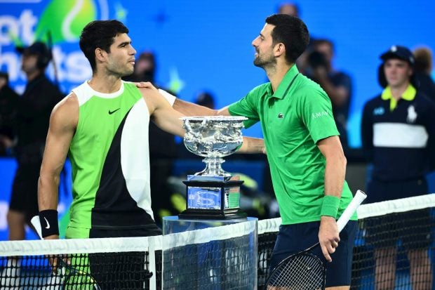 Novak Djokovik, Carlos Alcaraz