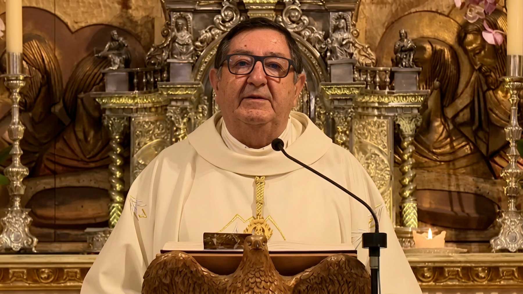 Roberto Rojo Aguado, párroco de la Iglesia del Rosario de Fuengirola.