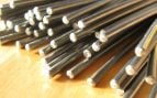 Varillas de nitinol, una aleación de níquel y titanio con memoria de forma
