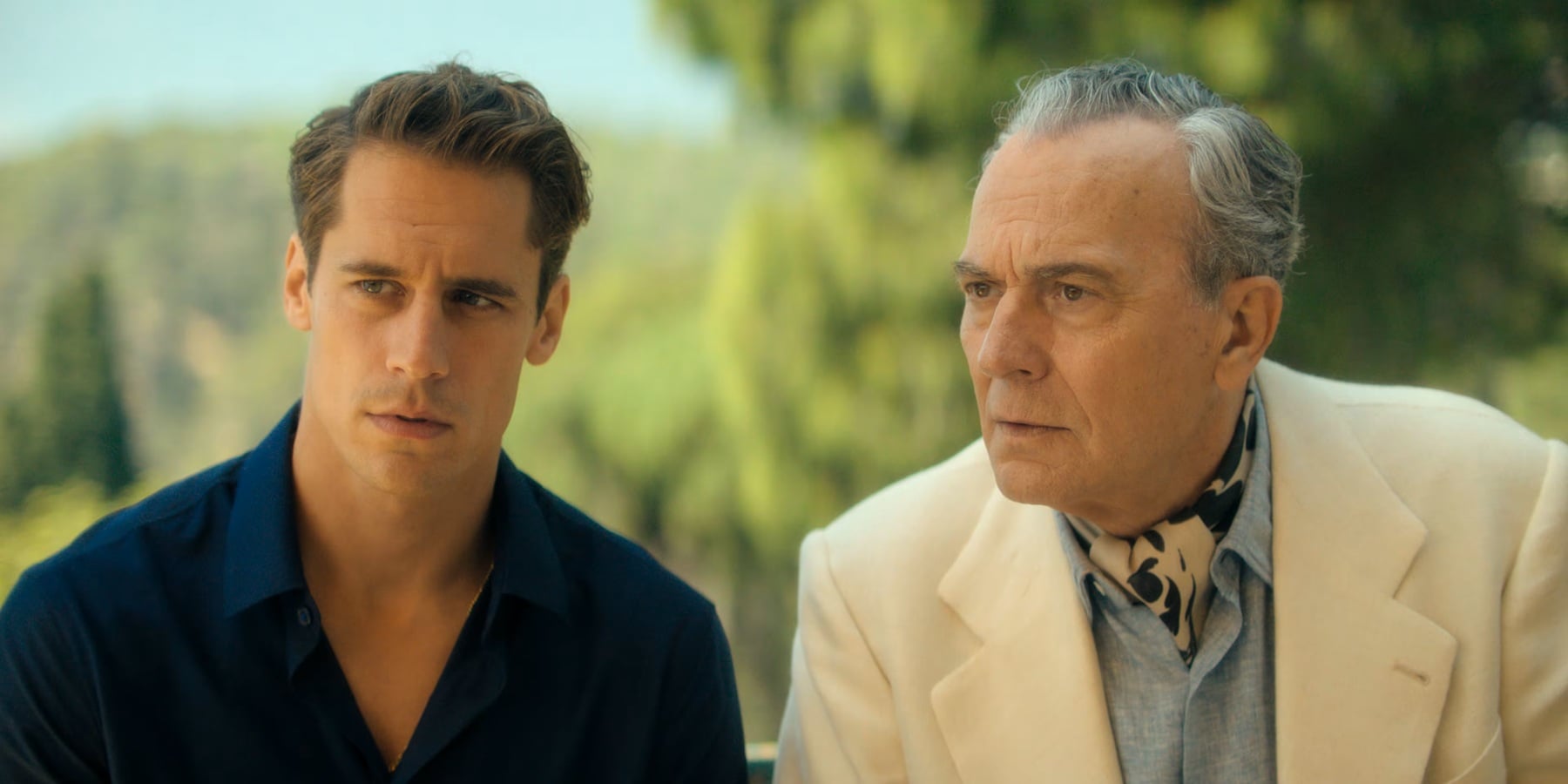 Imagen del actor José Coronado en la serie ‘El problema final’ (Netflix).