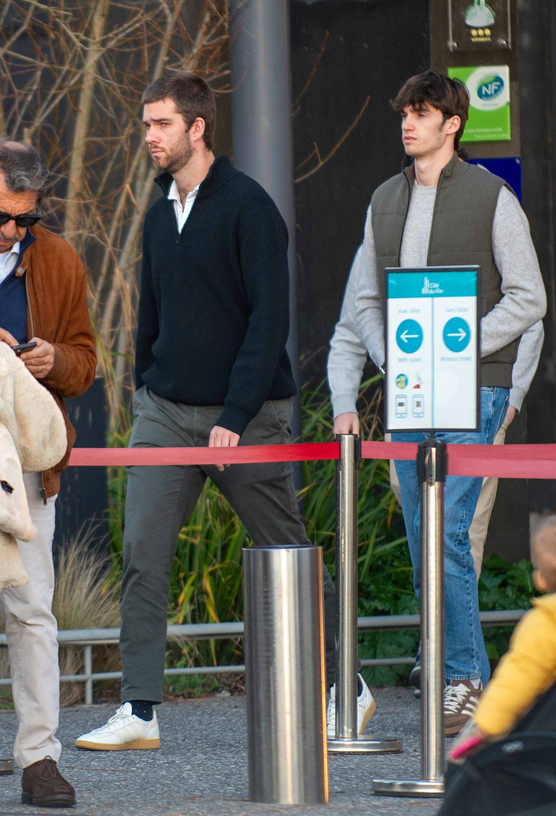 Juan y Pablo Urdangarin en Vitoria. (Foto: Europa Press)