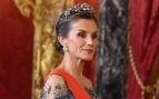 La Reina Letizia en eln Palacio Real. (Foto: Europa Press)