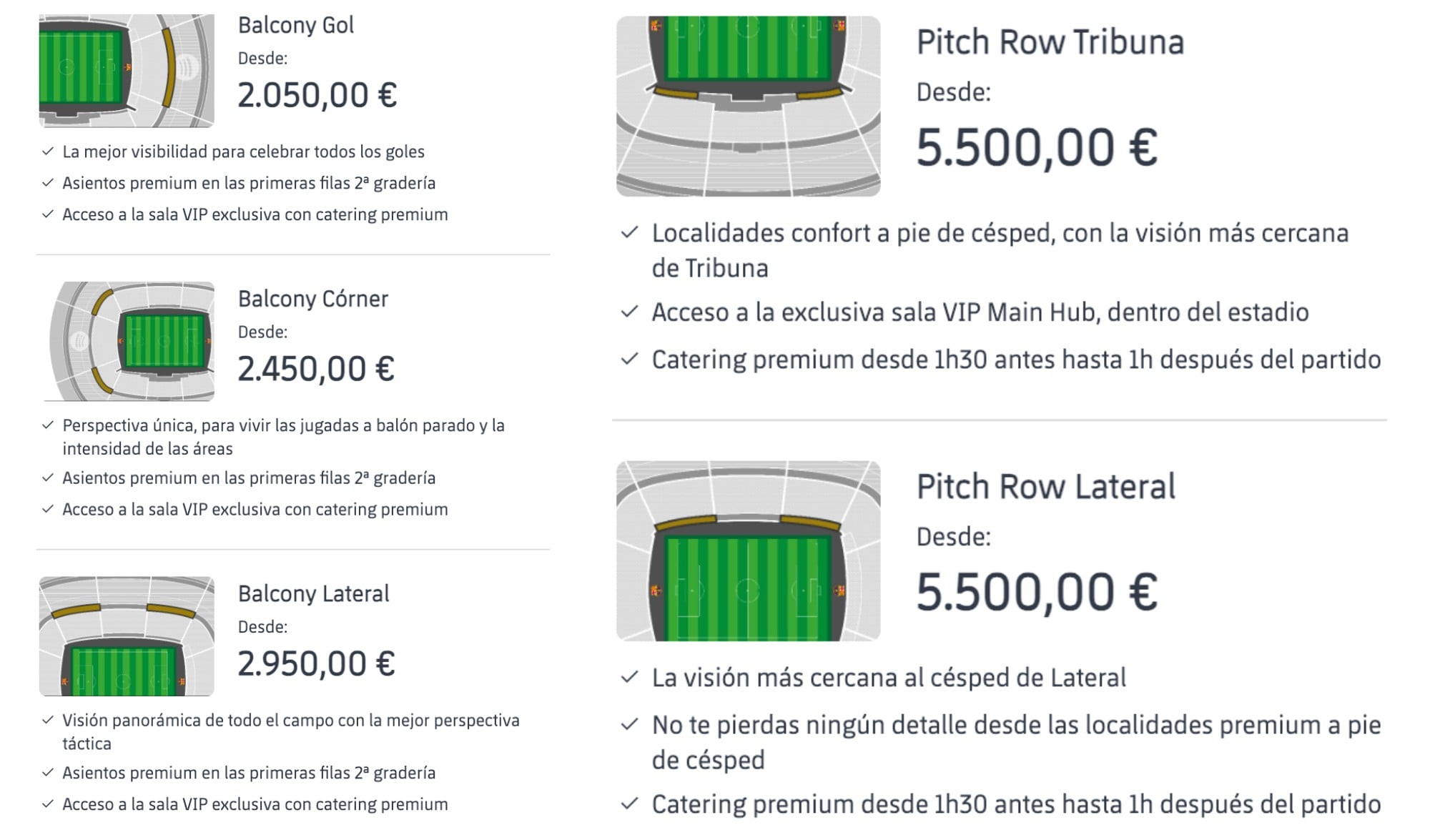 Barcelona, entradas, Clásico