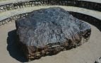 El meteorito Hoba, en Namibia