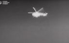 Imagen térmica captada por un dron naval ucraniano Magura V5